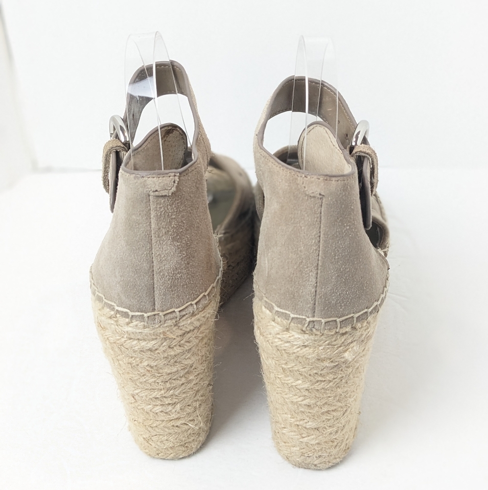 Marc Fisher Suede Espidrille Wedges - Picture 6 of 16